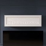 Полка навесная Тиффани 1D вудлайн кремовый | изображение 1