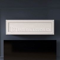 Полка навесная Тиффани 1D вудлайн кремовый