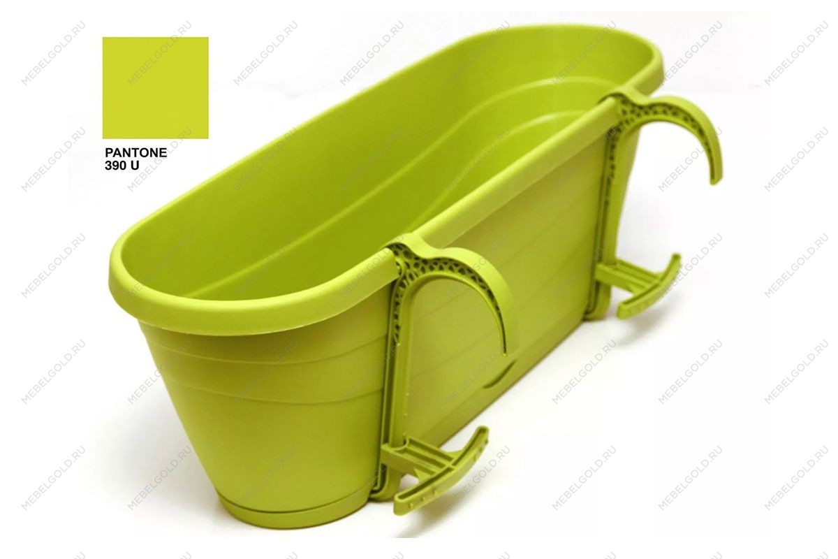 Горшок-кашпо подвесной Eden, зеленый