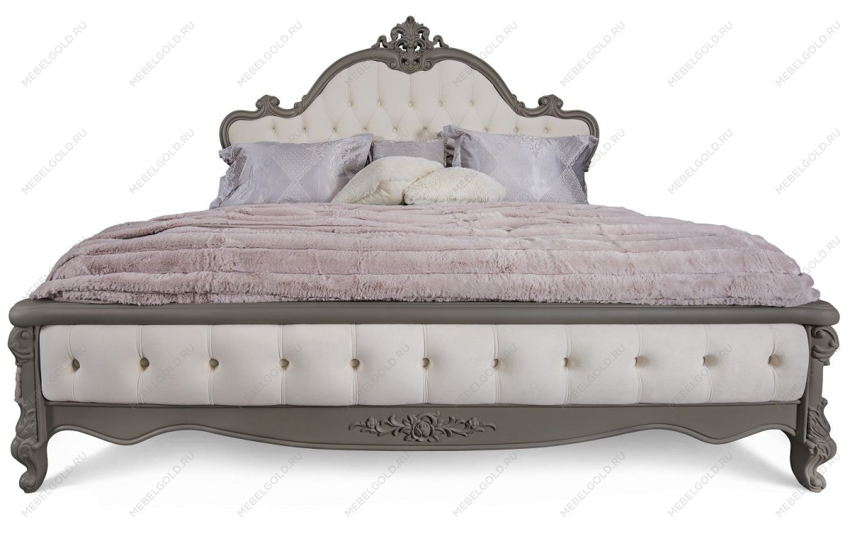 Кровать Мишель Лайт 160х200 см серый | изображение 1