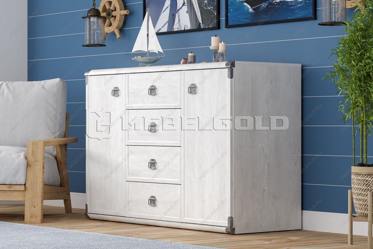 Тумба Индиана JKOM2D4S сосна каньон | изображение 2