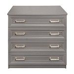 Комод Мокко 4 ящика серый камень | изображение 1