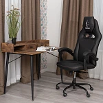 Кресло Arena metalBL, кож/зам, черный/черный карбон, 36-6/карбон черный | изображение 16