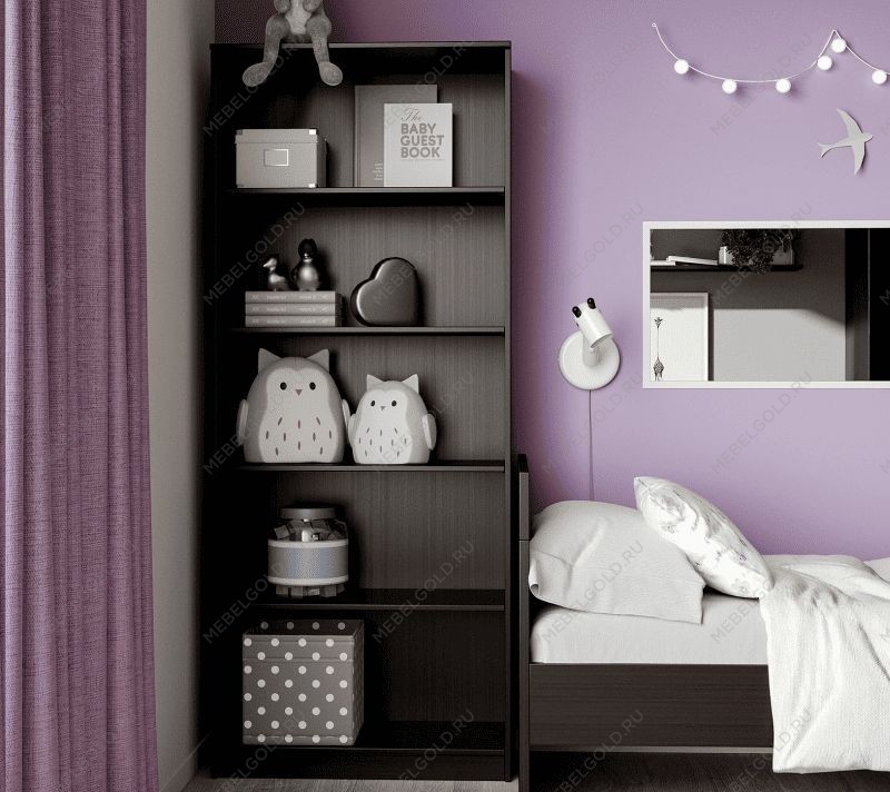 БРИМНЭС / СИРИУС Стеллаж ИКЕА / IKEA 78х190 Дуб Венге | изображение 3