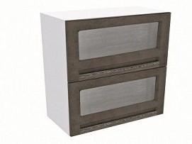 Шкаф Ш-80С, Грей (800*320*720) Бетон темный, 21422