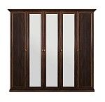 Шкаф Афина 5-дверный (2+1+2) с зеркалом караваджо | изображение 1