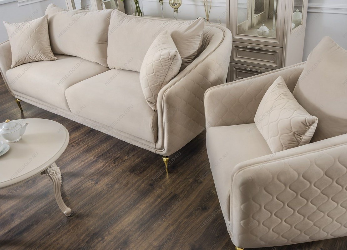 Диван Нонна 3х местный мокко | изображение 4