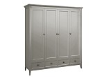 Шкаф четырехстворчатый Manhattan (Серый) | изображение 1