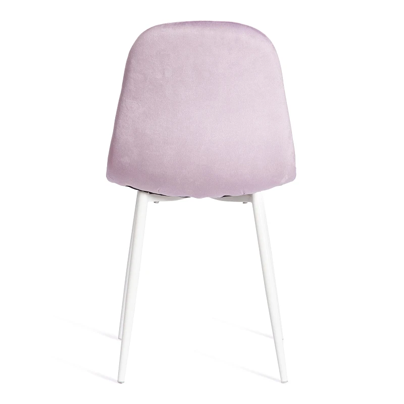 Стул BREEZE (mod. 4724)/1 шт. в упаковке, вельвет/металл, 44 х 53 х 87 см, Light lavander (светло-лавандовый) HLR26 / белый | изображение 3