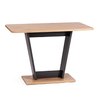 Стол обеденный TIBI нераздвижной, ЛДСП, 68,6 х 110 х 75 см, Дуб артисан/Графит