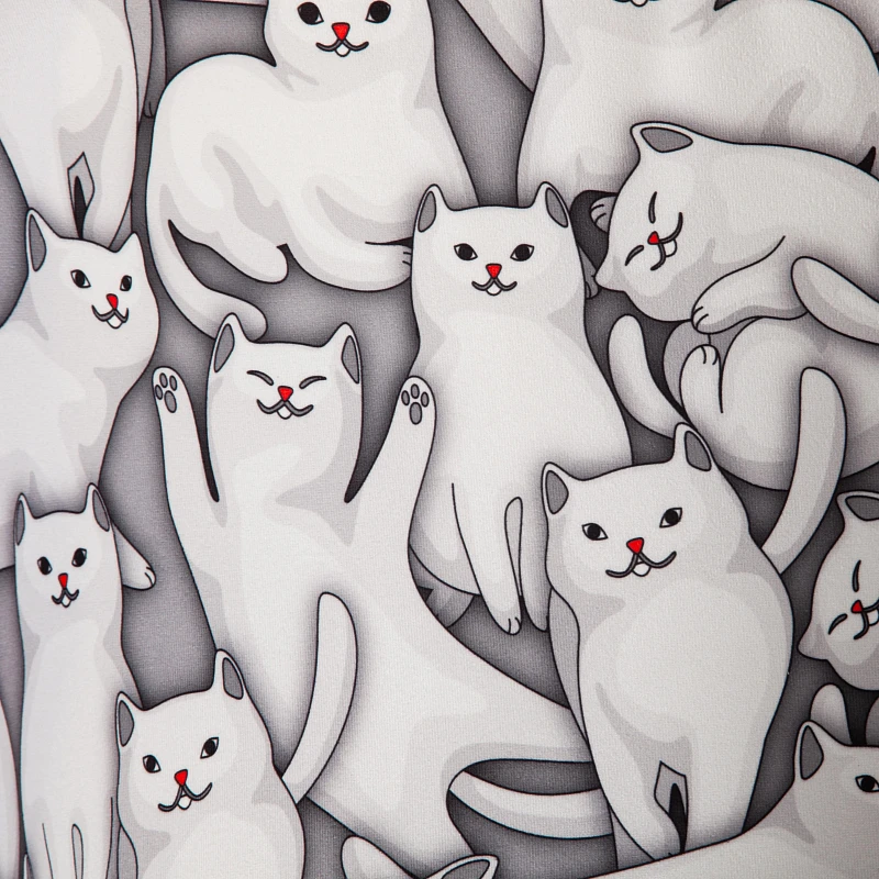 Кресло MELODY, ткань/флок, серый, Cats/29 | изображение 7