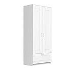 БРИМНЭС / СИРИУС Шкаф ИКЕА / IKEA комбинированный 2 двери и 1 ящик белый | изображение 3