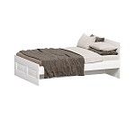 БРИМНЭС / СИРИУС кровать двойная ИКЕА / IKEA 160х200 белая | изображение 1