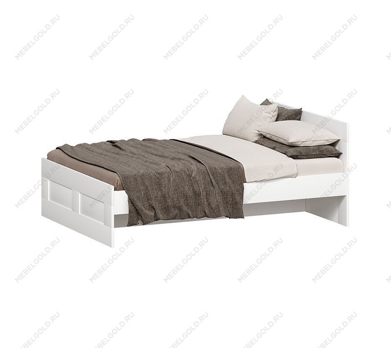 БРИМНЭС / СИРИУС кровать двойная ИКЕА / IKEA 160х200 белая | изображение 1