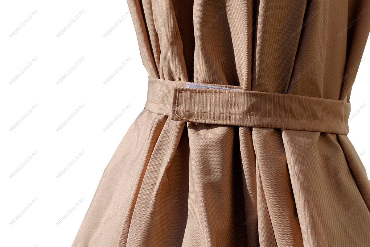 Зонт Верона без наклона светло-коричневый D270 | изображение 6