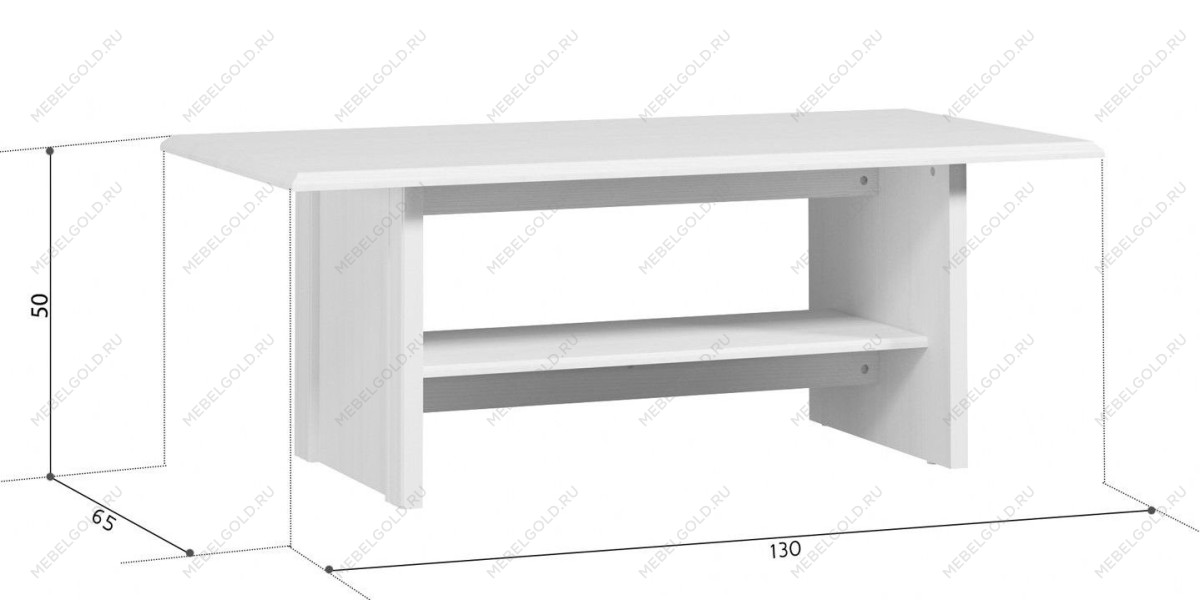 Стол журнальный Стилиус LAW (Лиственница сибирская) | изображение 2