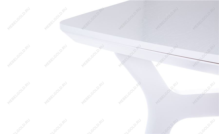 Стол Фиджи 1600(2100)х900, цвет белая эмаль | изображение 5