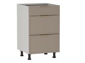 Стол с ящиками СЯ-50 (140/284), Берта (500*528*820) Мокко, 25123