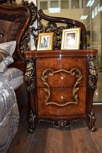 м. Марьина Роща - Прикроватная тумба Джоконда корень дуба глянец