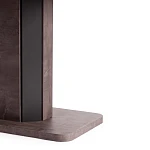 Стол обеденный SKAT, ЛДСП/МДФ, 120-160х80х75 см, Оникс/Графит | изображение 11