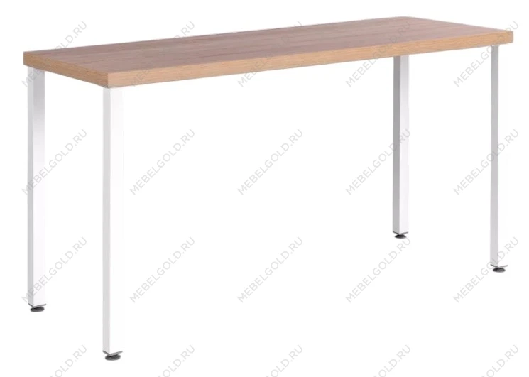 ИНГАР стол письменный ИКЕА / IKEA 1/ТТ 120x75x55, дуб беленый/белый