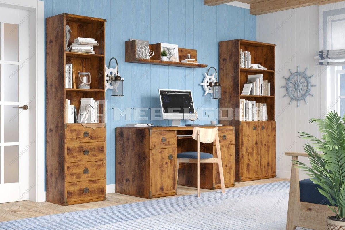 Стеллаж Индиана JREG2DO дуб саттер - Выставка Лобня | изображение 4