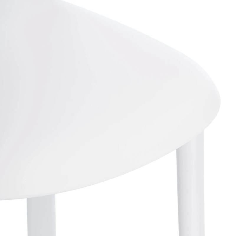 Стул ADORE (mod. XRB-1025), пластик, белый (white), 41 х 53 х 81,5 см | изображение 6