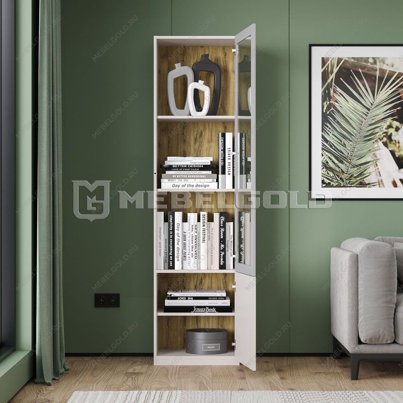 Шкаф с витриной Модерн 1V1D/52 | изображение 3