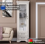 Шкаф-витрина Стилиус REG1W2S (Лиственница сибирская) | изображение 1