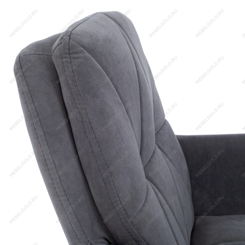 Кресло GARDA, флок, серый, 29 | изображение 5