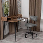 Кресло SLIM, иск. замша, Grey (Cерый) | изображение 13