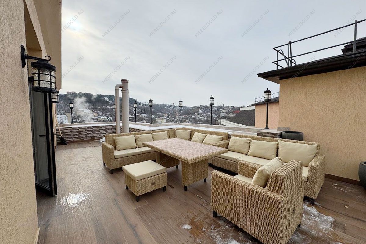 MOKKA BELLA диван 2-х местный, соломенный | изображение 6