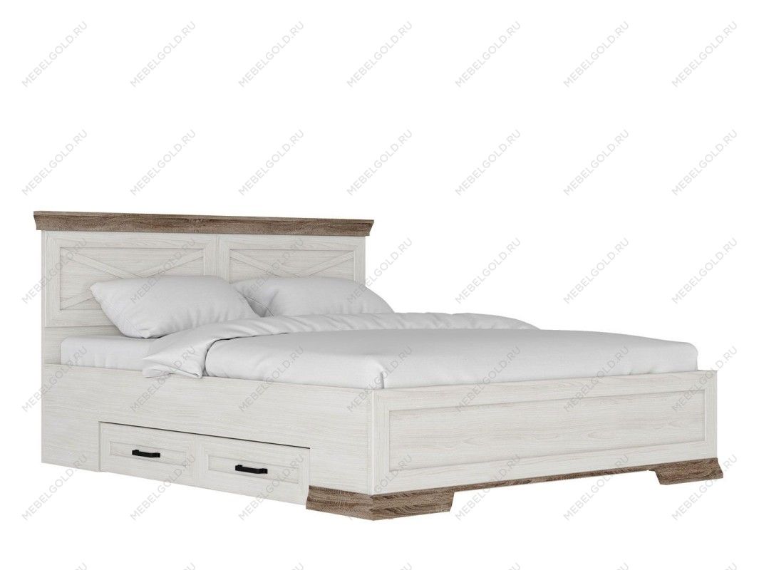 Кровать Марсель LOZ160х200+выкатные ящики | изображение 1