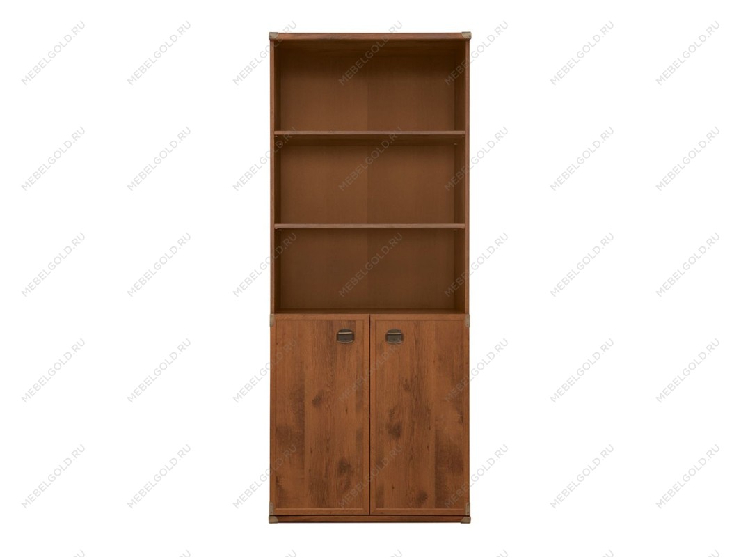Стеллаж Индиана JREG2DO дуб саттер - Выставка Лобня