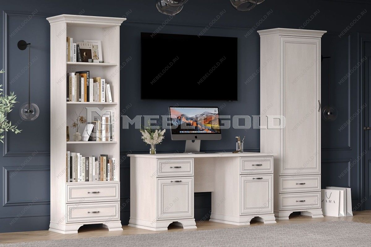 Стеллаж Тиффани 2S вудлайн кремовый | изображение 4