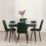 Стул обеденный Asti, TREND, велюр, Deep Forest (изумруд), 47х54х86 см | изображение 10