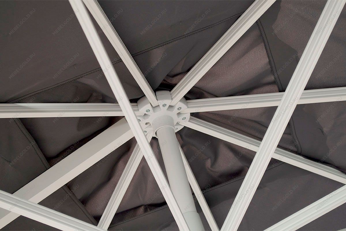 Зонт Севилья 3*3м, цвет серый | изображение 4