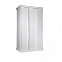 Шкаф 3-х дв. для платья и белья (без зеркал) Амели дуб АМШ2/3