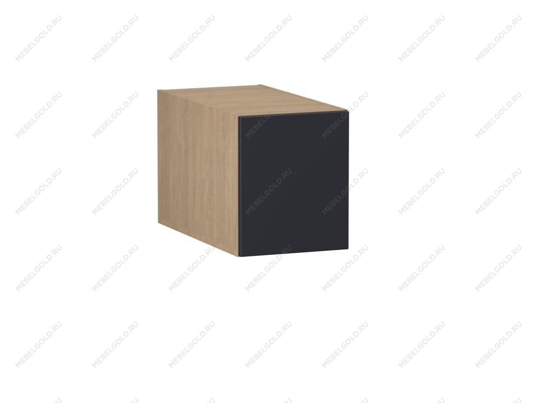 Шкаф АГ-30, Женева (300*586*360) Дуб Палермо/Синий матовый, 22526