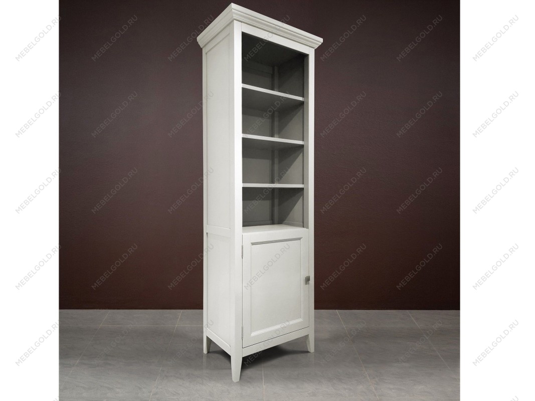 Стеллаж узкий левый Manhattan (Молочный) | изображение 3