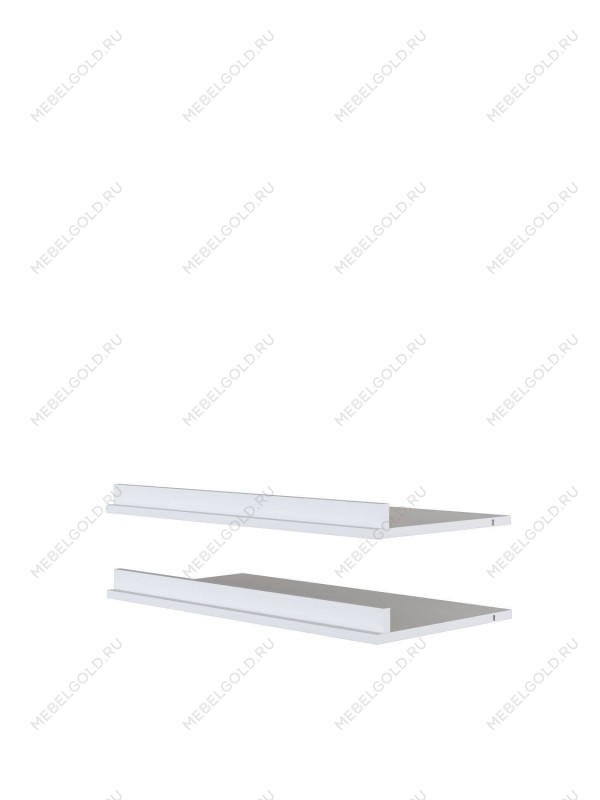 м. Марьина Роща - Комплект полок для обуви МОБИ (MOBI) POLB/75 (2 шт.) к шкафу REG/75, белый