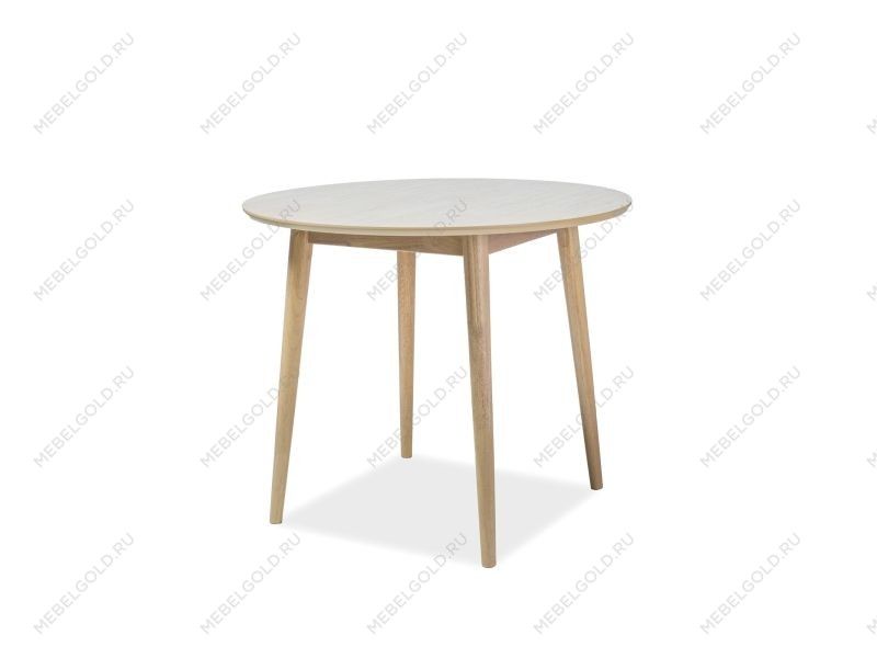 Стол обеденный Signal NELSON 90 (дуб медовый)