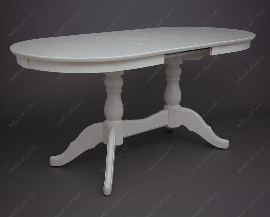 Стол обеденный Овальный-1300 (слоновая кость 9001) | изображение 2