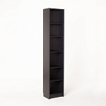 МАЛЬМ / VARMA Стеллаж ИКЕА / IKEA 40, 40x200x28, шпон, черный | изображение 1