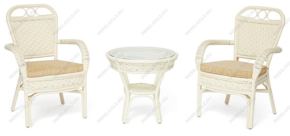 Комплект террасный ANDREA Белый