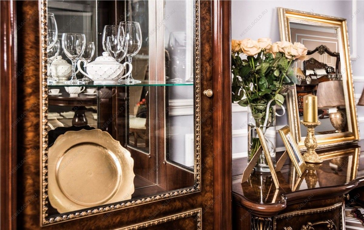 Витрина Джоконда корень дуба глянец | изображение 2