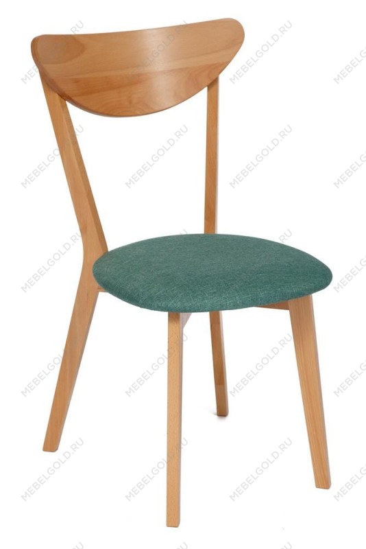 Стул с мягким сидением MAXI Бук, Морская волна