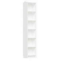 МАЛЬМ / VARMA Стеллаж ИКЕА / IKEA 40, 40x200x28, пигмент, белый