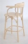 Стул барный 650 Венский твердый (беленый дуб) | изображение 1