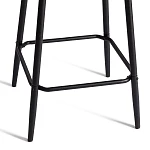 Полубарный стул Bari/Бари, велюр, серый, 29, 42х55х99 см | изображение 10